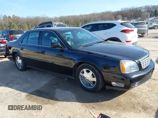 2005 Cadillac DeVille with VIN 1G6KD54Y55U196790, listed as a IAAI auction lot 41721327 with 85,635 mi miles. Bid and sale history available at carsss.com. Image 1.