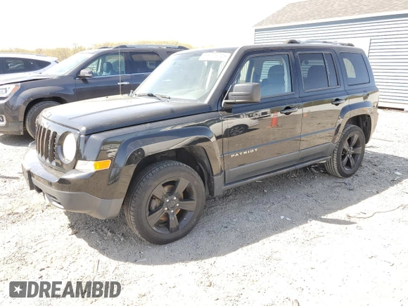 2012 Jeep Patriot Latitude with VIN 1C4NJRFB1CD704950, listed as a Copart auction lot 55296245 with 135,776 mi miles and Clean Title. Bid and sale history available at carsss.com. Image 1.