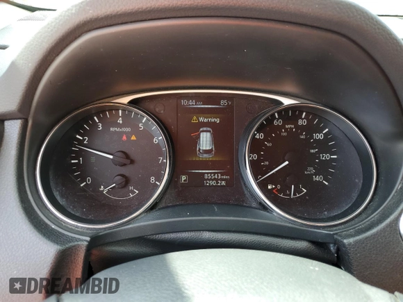 2014 Nissan Rogue SV with VIN 5N1AT2MV0EC770259, listed as a Copart auction lot 53618135 with 85,543 mi miles and Salvage Title. Bid and sale history available at carsss.com. Image 9.