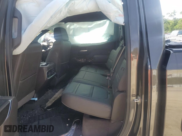 2020 GMC Sierra 1500 Denali with VIN 1GTU9FEL3LZ164890, listed as a Copart auction lot 51253935 with 63,147 mi miles and Non Repairable. Bid and sale history available at DreamBid. Image 10.