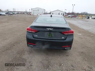 2017 Genesis G80 3.8L z VIN KMHGN4JE9HU175476, wystawiony jako IAAI lot #40933618 z przebiegiem 136 354 mil mil oraz . Historia ofert i sprzedaży dostępna na DreamBid. Obrazek 16.