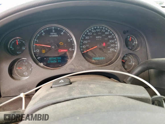 2008 Chevrolet Suburban 2LT with VIN 3GNFC16098G119713, listed as a Copart auction lot 62427785 with 278,656 mi miles and Clean title. Bid and sale history available at DreamBid. Image 9.