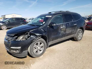 2015 Chevrolet Traverse LT z VIN 1GNKRGKD0FJ234575, wystawiony jako Copart lot #53838985 z przebiegiem 192 853 mil mil oraz Szkoda całkowita • Salvage title. Historia ofert i sprzedaży dostępna na DreamBid. Obrazek 1.