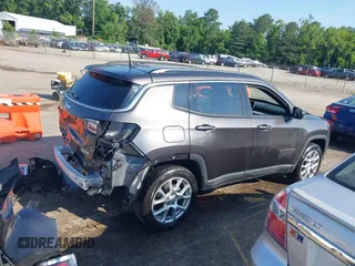 2023 Jeep Compass Latitude Lux with VIN 3C4NJDFN4PT521605, listed as a IAAI auction lot 42589618 with 11,579 mi miles and . Bid and sale history available at DreamBid. Image 14.