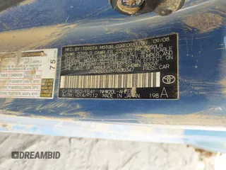 2009 Toyota Prius z VIN JTDKB20U397830347, wystawiony jako IAAI lot #40614150 z przebiegiem Nie podano mil oraz . Historia ofert i sprzedaży dostępna na DreamBid. Obrazek 9.