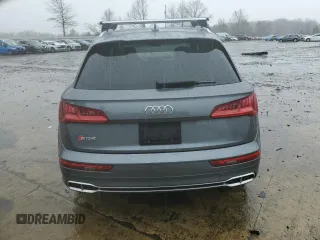 2018 Audi SQ5 Premium Plus with VIN WA1A4AFY2J2203130, listed as a Copart auction lot 45744944 with 57,055 mi miles and Salvage Title. Bid and sale history available at DreamBid. Image 6.