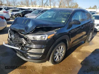 2021 Hyundai Tucson Value with VIN KM8J33A44MU364575, listed as a Copart auction lot 73344783 with 47,376 mi miles and Salvage Title. Bid and sale history available at carsss.com. Image 1.