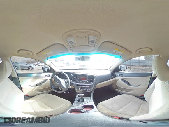 2015 Kia Optima LX with VIN 5XXGM4A79FG477622, listed as a Copart auction lot 44772515 with 201,923 mi miles and Salvage Title. Bid and sale history available at DreamBid. Image 14.