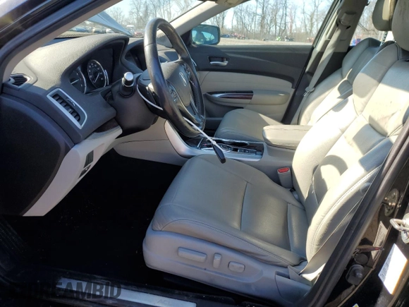 2016 Acura TLX V6 with VIN 19UUB2F31GA006713, listed as a Copart auction lot 49387325 with 157,066 mi miles and Salvage title. Bid and sale history available at DreamBid. Image 7.