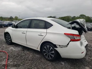 2014 Nissan Sentra S with VIN 3N1AB7AP7EL632798, listed as a Copart auction lot 52158045 with 162,096 mi miles and Salvage Title. Bid and sale history available at carsss.com. Image 2.