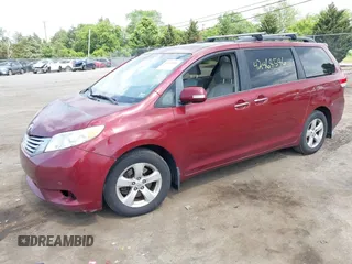 2014 Toyota Sienna Limited z VIN 5TDDK3DC6ES073282, wystawiony jako IAAI lot #42468546 z przebiegiem 278 905 mil mil oraz . Historia ofert i sprzedaży dostępna na DreamBid. Obrazek 2.