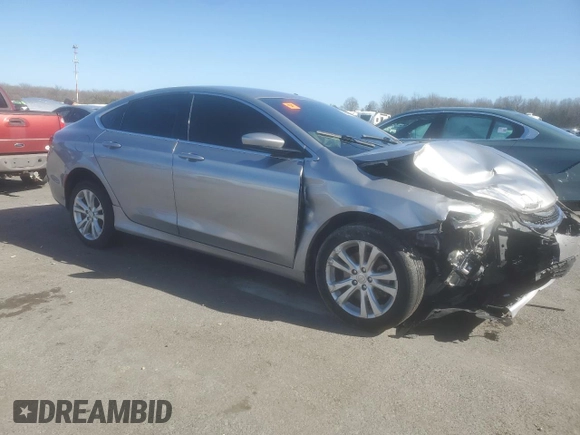 2015 Chrysler 200 Limited with VIN 1C3CCCAB1FN702771, listed as a Copart auction lot 50068535 with 173,020 mi miles and Salvage Title. Bid and sale history available at DreamBid. Image 4.