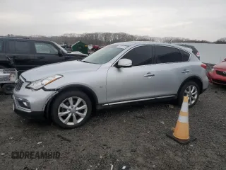 2017 Infiniti QX50 with VIN JN1BJ0RR3HM409754, listed as a Copart auction lot 47073115 with 117,758 mi miles and Salvage Title. Bid and sale history available at carsss.com. Image 1.