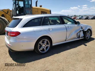 2017 Mercedes-Benz E-Class E 400 Luxury with VIN WDDZH6GB2HA154702, listed as a Copart auction lot 61895014 with 56,094 mi miles and Salvage Title. Bid and sale history available at carsss.com. Image 3.