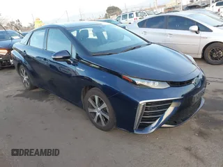 2017 Toyota Mirai with VIN JTDBVRBD2HA002126, listed as a IAAI auction lot 41185785 with 99,519 mi miles and . Bid and sale history available at DreamBid. Image 1.