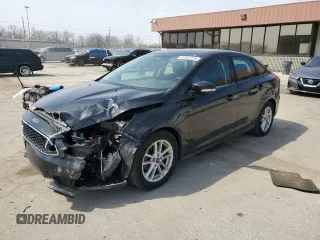 2017 Ford Focus SE with VIN 1FADP3F21HL204250, listed as a Copart auction lot 53553325 with 76,317 mi miles and Salvage title. Bid and sale history available at DreamBid. Image 1.