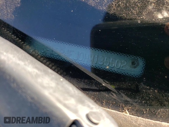 2017 Ford Fiesta SE with VIN 3FADP4EJ0HM135502, listed as a Copart auction lot 76623554 with 160,898 mi miles and Salvage Title. Bid and sale history available at DreamBid. Image 12.