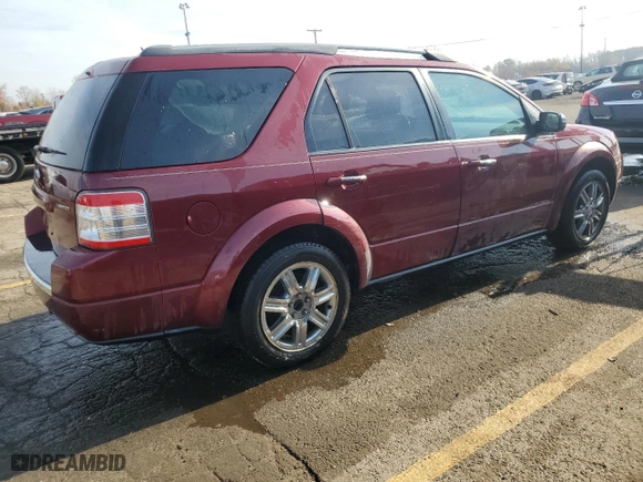 2008 Ford Taurus X Limited with VIN 1FMDK03W68GA10199, listed as a Copart auction lot 78247794 with 214,684 mi miles and Clean Title. Bid and sale history available at carsss.com. Image 3.