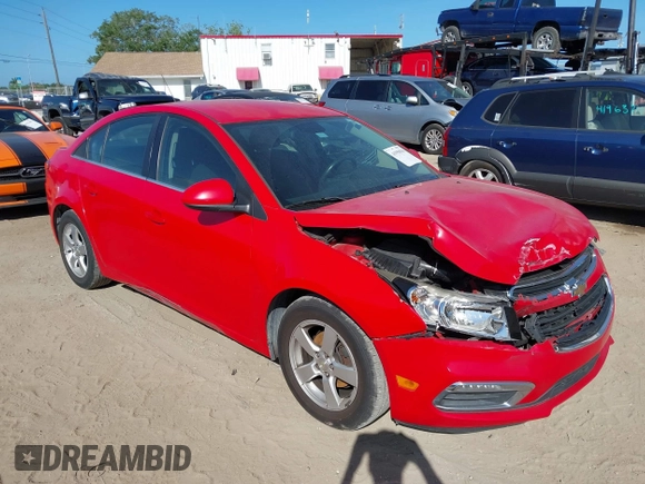 2015 Chevrolet Cruze LT with VIN 1G1PC5SB9F7106666, listed as a IAAI auction lot 41950836 with 234,790 mi miles and . Bid and sale history available at DreamBid. Image 1.