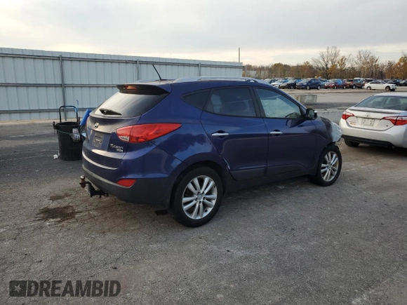 2010 Hyundai Tucson GLS with VIN KM8JU3AC1AU092227, listed as a Copart auction lot 47579144 with Not Provided miles and Non Repairable. Bid and sale history available at DreamBid. Image 3.