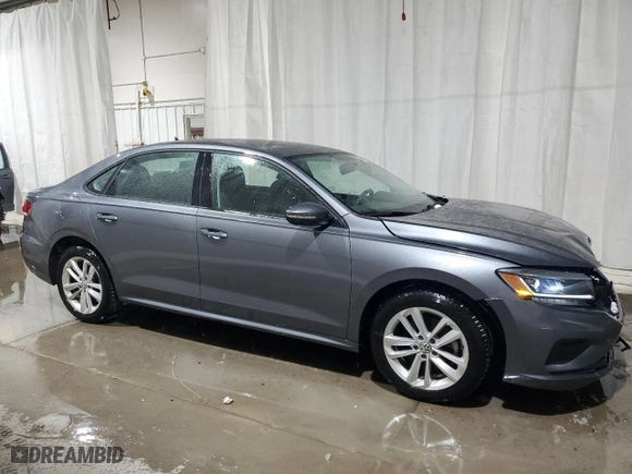 2020 Volkswagen Passat 2.0T S with VIN 1VWAA7A33LC002327, listed as a Copart auction lot 41727725 with 23,358 mi miles and Salvage Title. Bid and sale history available at carsss.com. Image 4.