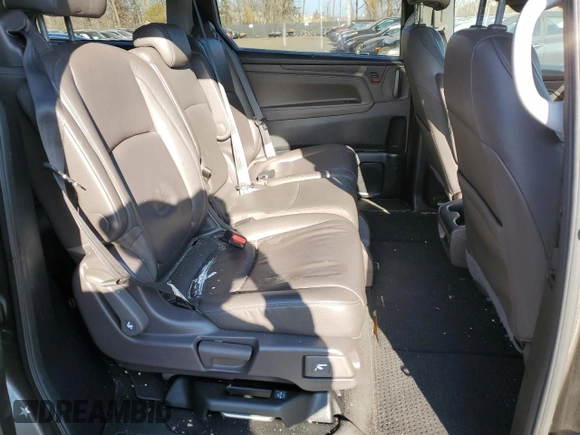 2019 Honda Odyssey EX-L with VIN 5FNRL6H7XKB042232, listed as a Copart auction lot 81066384 with 55,724 mi miles and Salvage Title. Bid and sale history available at carsss.com. Image 11.