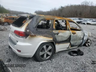 2016 Jeep Grand Cherokee High Altitude with VIN 1C4RJFCG4GC490709, listed as a Copart auction lot 45899025 with 0 mi miles and Salvage Title. Bid and sale history available at carsss.com. Image 3.