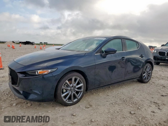 2021 Mazda 3 Preferred with VIN JM1BPBLLXM1346269, listed as a Copart auction lot 64181615 with 64,029 mi miles and Salvage title. Bid and sale history available at DreamBid. Image 1.