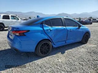 2020 Nissan Versa SR with VIN 3N1CN8FV5LL897813, listed as a Copart auction lot 61057565 with 45,366 mi miles and Salvage title. Bid and sale history available at DreamBid. Image 3.