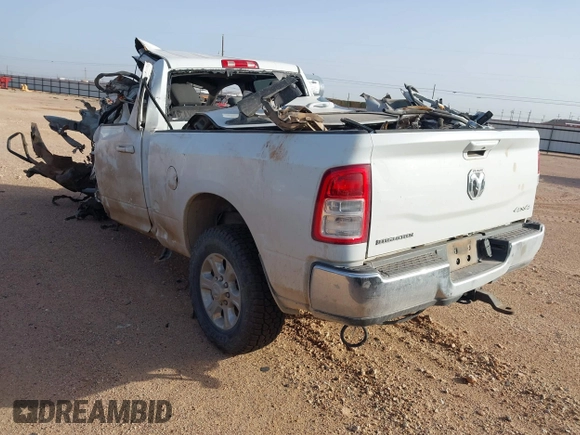 2022 Ram 2500 Big Horn with VIN 3C6UR5DJXNG280334, listed as a IAAI auction lot 41689834 with 1 mi miles. Bid and sale history available at carsss.com. Image 3.
