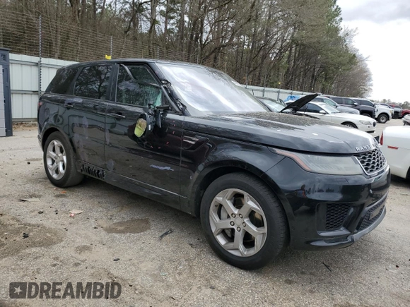 2019 Land Rover Range Rover Sport HSE with VIN SALWR2RV9KA420677, listed as a Copart auction lot 49412085 with 137,840 mi miles and Salvage Title. Bid and sale history available at DreamBid. Image 4.