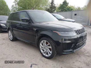 2018 Land Rover Range Rover Sport with VIN SALWR2RE4JA813646, listed as a IAAI auction lot 42257714 with 49,038 mi miles and . Bid and sale history available at DreamBid. Image 1.