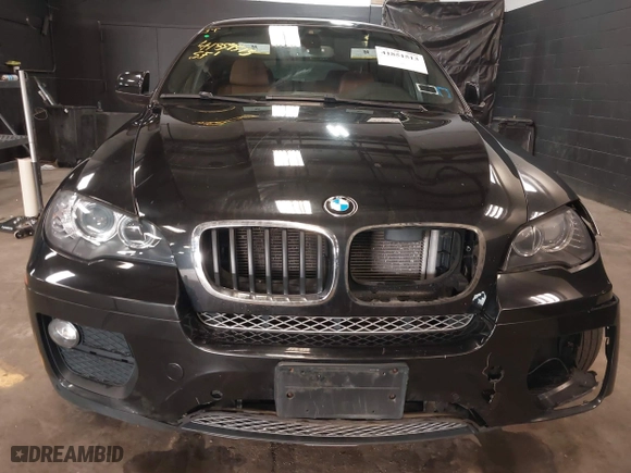 2014 BMW X6 xDrive35i with VIN 5UXFG2C51E0K41841, listed as a IAAI auction lot 41851513 with 79,272 mi miles. Bid and sale history available at carsss.com. Image 12.