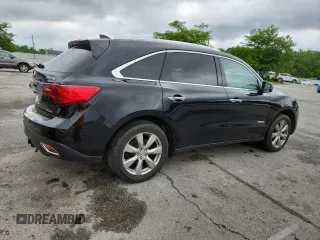 2015 Acura MDX Advance with VIN 5FRYD4H87FB026712, listed as a Copart auction lot 61238365 with 231,620 mi miles and Salvage title. Bid and sale history available at DreamBid. Image 3.