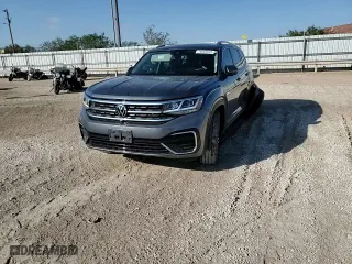 2023 Volkswagen Atlas 3.6L V6 SEL Premium R-Line with VIN 1V2FR2CA6PC513342, listed as a Copart auction lot 79689954 with 33,473 mi miles and Salvage Title. Bid and sale history available at carsss.com. Image 12.