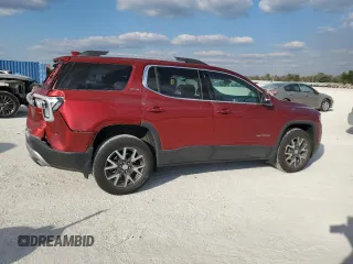 2021 GMC Acadia SLE with VIN 1GKKNRLS4MZ185512, listed as a Copart auction lot 44438985 with 39,688 mi miles and Salvage Title. Bid and sale history available at carsss.com. Image 3.