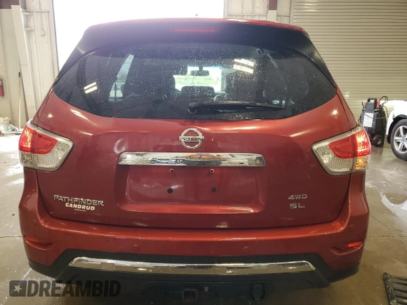2014 Nissan Pathfinder SL z VIN 5N1AR2MM2EC733025, wystawiony jako Copart lot #57303705 z przebiegiem 163 002 mil mil oraz Nie do naprawy • Non repairable. Historia ofert i sprzedaży dostępna na DreamBid. Obrazek 6.