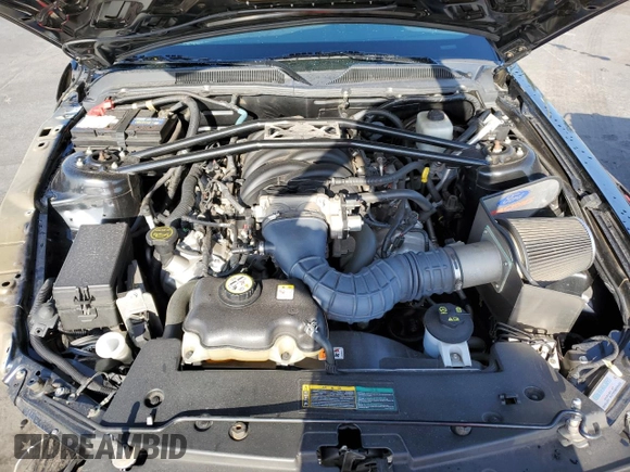 2007 Ford Mustang GT Deluxe with VIN 1ZVHT82H375361082, listed as a Copart auction lot 51257825 with 14,262 mi miles and Salvage Title. Bid and sale history available at carsss.com. Image 11.