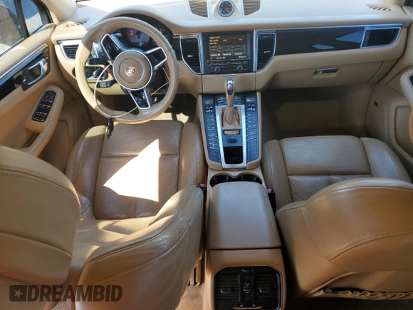 2015 Porsche Macan S with VIN WP1AB2A50FLB62561, listed as a Copart auction lot 46398925 with 90,180 mi miles and Salvage Title. Bid and sale history available at carsss.com. Image 8.