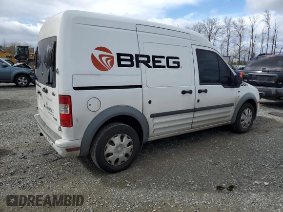 2013 Ford Transit Connect XLT with VIN NM0LS7DN0DT143439, listed as a Copart auction lot 48977345 with 285,500 mi miles and Clean title. Bid and sale history available at DreamBid. Image 3.