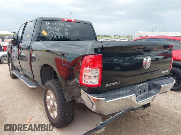 2024 Ram 2500 Big Horn с VIN 3C6UR5DJ9RG365218, выставлен на аукционе IAAI как лот 42482094 с пробегом Не указан миль и . История ставок и продаж доступна на DreamBid. Изображение 3.