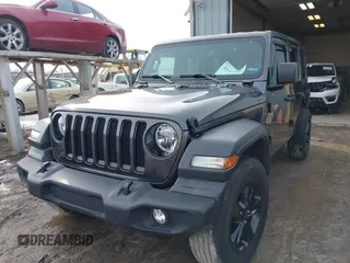 2023 Jeep Wrangler Sport S with VIN 1C4HJXDN6PW653924, listed as a IAAI auction lot 41413689 with 15,278 mi miles and . Bid and sale history available at DreamBid. Image 18.