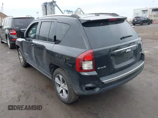 2016 Jeep Compass High Altitude Edition with VIN 1C4NJDEB4GD695249, listed as a IAAI auction lot 42030142 with 155,849 mi miles. Bid and sale history available at carsss.com. Image 3.