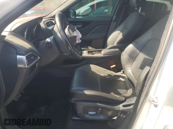 2019 Jaguar F-Pace 25t Premium with VIN SADCJ2FX6KA397242, listed as a Copart auction lot 47704605 with 74,256 mi miles and Salvage Title. Bid and sale history available at DreamBid. Image 7.