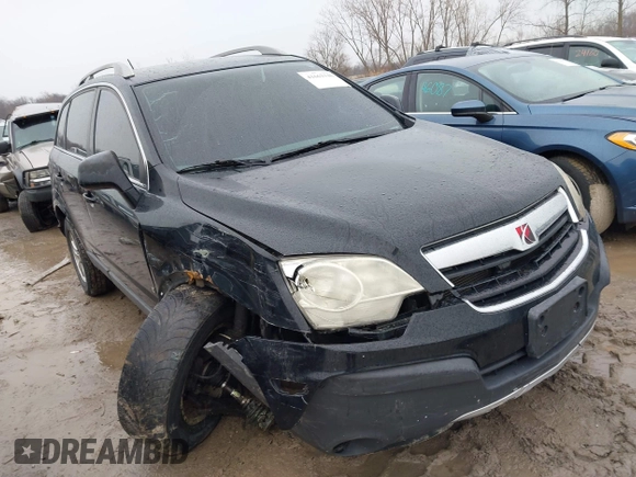 2008 Saturn VUE XE with VIN 3GSDL43N38S562216, listed as a IAAI auction lot 41662346 with 195,108 mi miles. Bid and sale history available at carsss.com. Image 1.