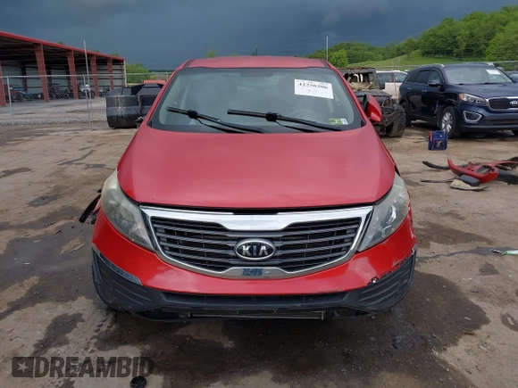 2012 Kia Sportage LX with VIN KNDPB3A23C7311640, listed as a IAAI auction lot 42258206 with 220,000 mi miles and . Bid and sale history available at DreamBid. Image 12.