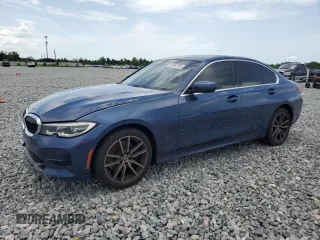 2022 BMW 3 Series 330i with VIN 3MW5R1J08N8C24403, listed as a Copart auction lot 59592785 with 32,166 mi miles and Salvage title. Bid and sale history available at DreamBid. Image 1.