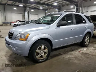 2007 Kia Sorento LX z VIN KNDJC736275729392, wystawiony jako Copart lot #83475184 z przebiegiem 115 621 mil mil oraz Szkoda całkowita • Salvage title. Historia ofert i sprzedaży dostępna na DreamBid. Obrazek 1.