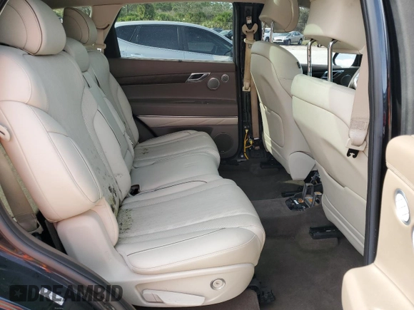 2021 Genesis GV80 with VIN KMUHB4SB1MU062943, listed as a Copart auction lot 82131414 with 36,805 mi miles and Non repairable. Bid and sale history available at DreamBid. Image 11.