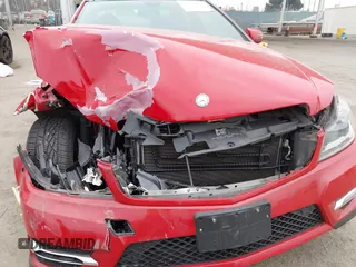 2014 Mercedes-Benz C 250 with VIN WDDGJ4HB4EG300833, listed as a IAAI auction lot 42551110 with 78,626 mi miles and . Bid and sale history available at DreamBid. Image 6.
